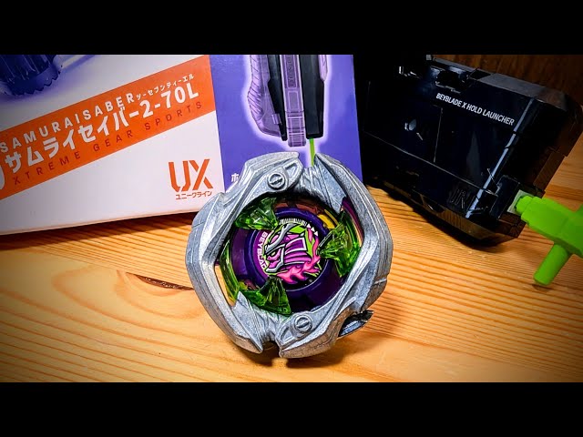 UX-09 Samurai Saber 2-70L Beyblade X SAMURAISABER2-70L BEYBLADE X