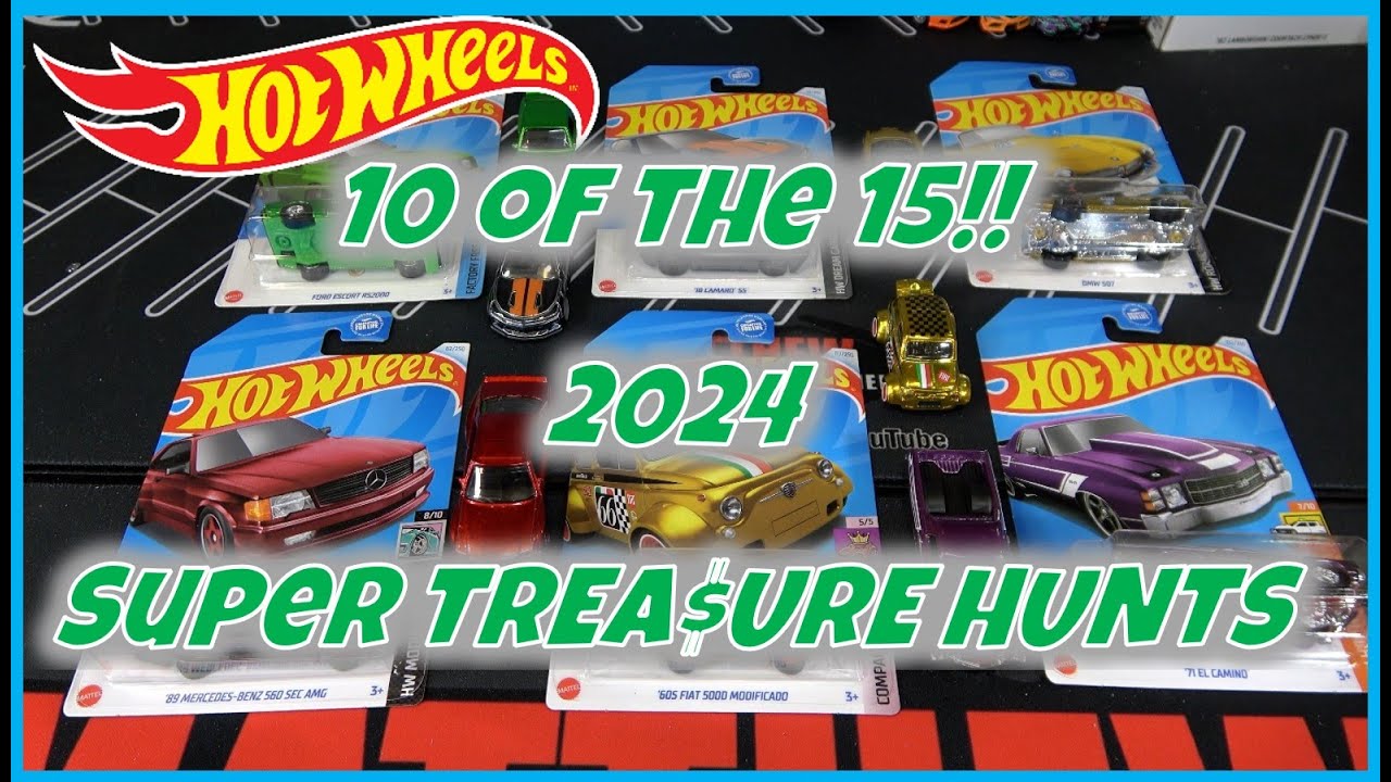 10 NEW 2024 Super Treasure Hunts - Hot Wheels Ultimate Guide