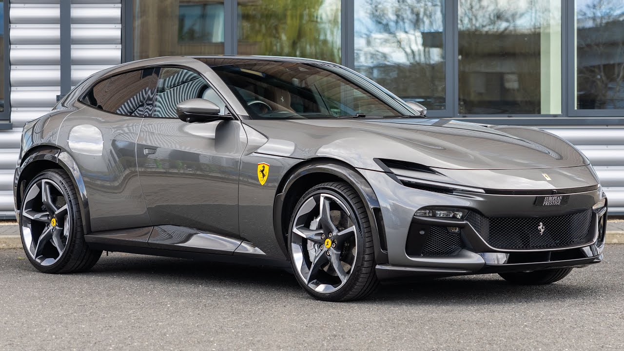 2024 Ferrari Purosangue - Grigio Ferro Metallic - Walkaround (4K