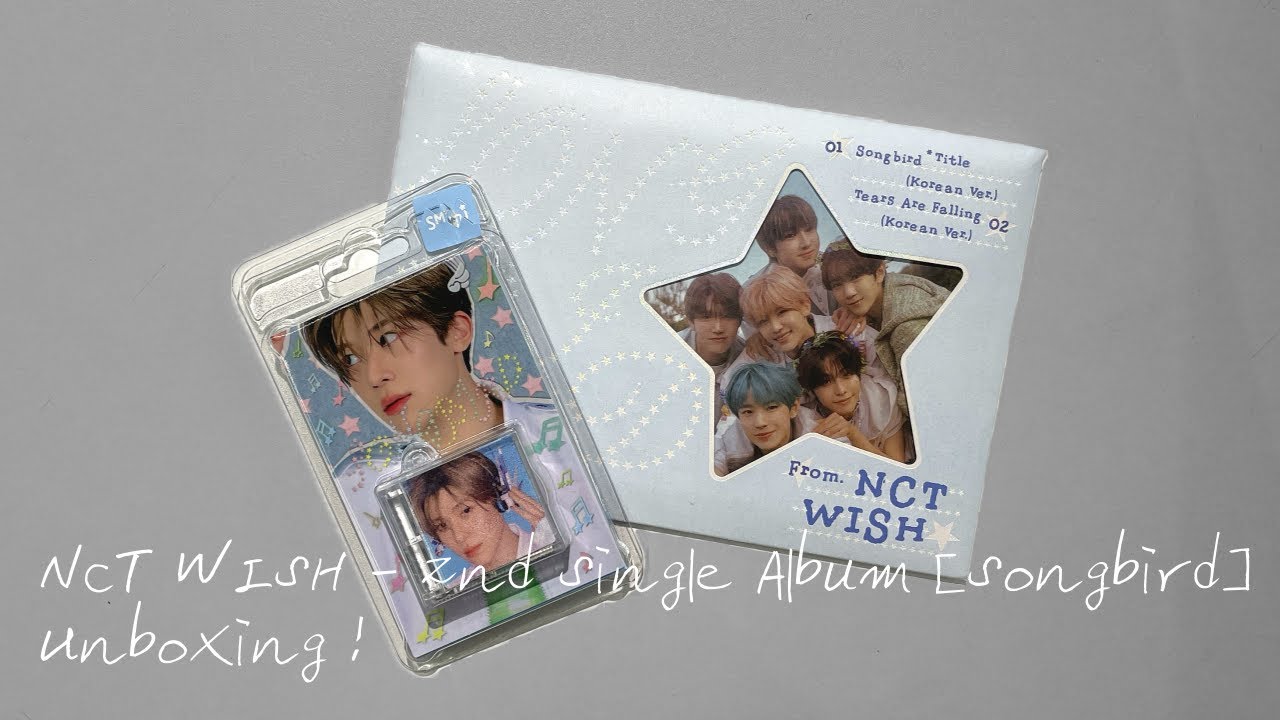 NCT WISH - 2nd Single Album [Songbird] Unboxing ! - YouTube