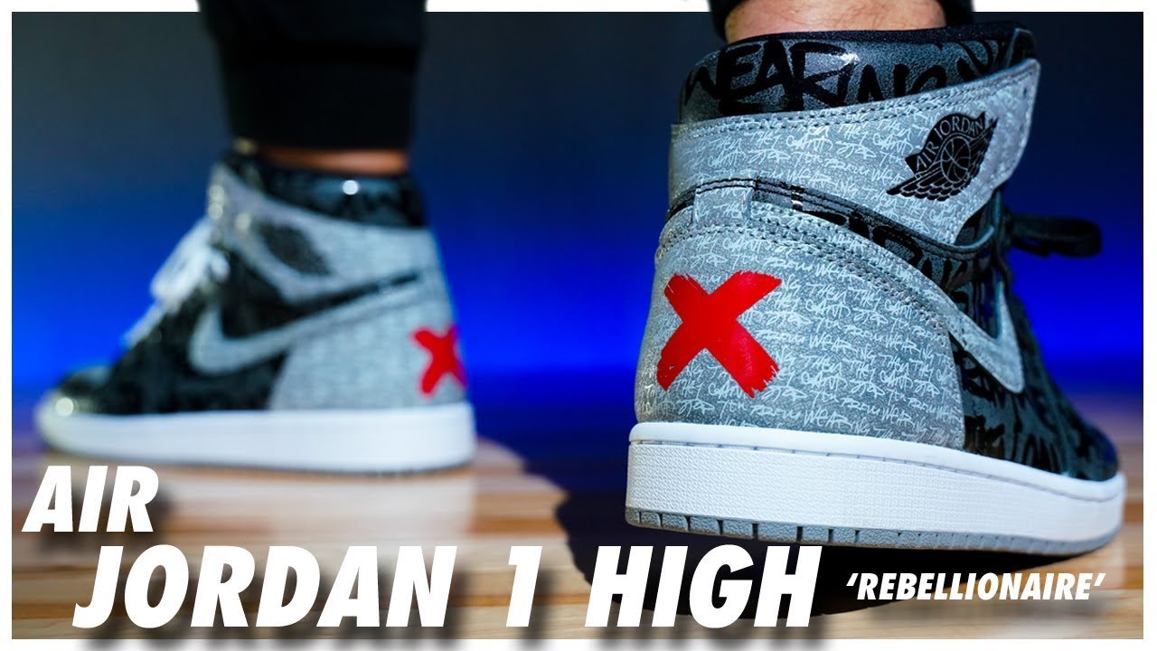 Air Jordan 1 High Rebellionaire - YouTube