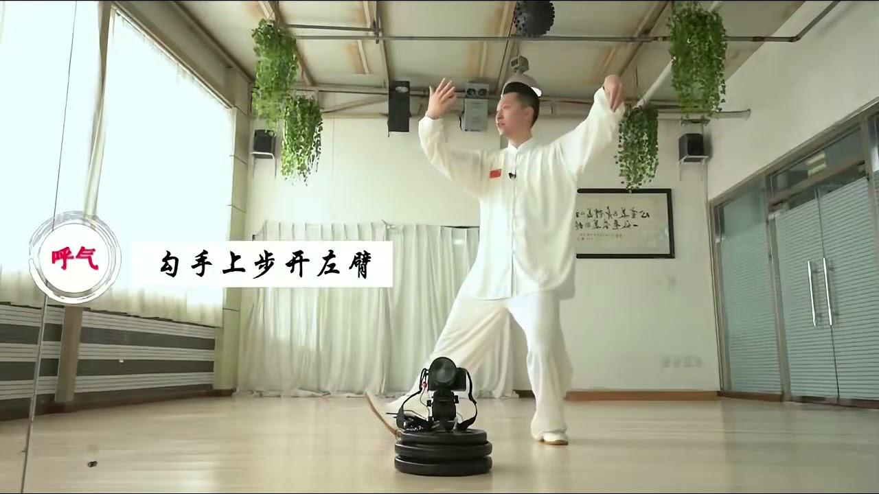 24式太极拳》镜面版第十一式：单鞭- YouTube