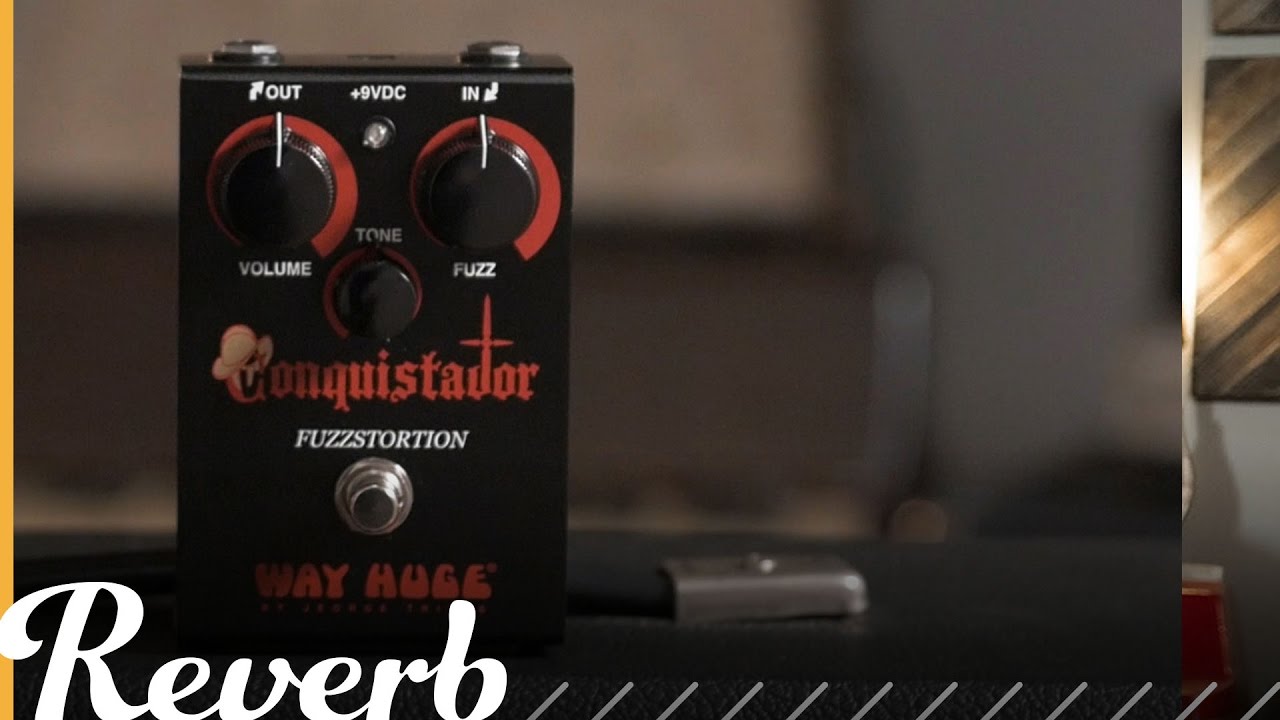 NAMM2017:ファズ】WAY HUGE 激しいゲートの”Conquistador”, ミドルの