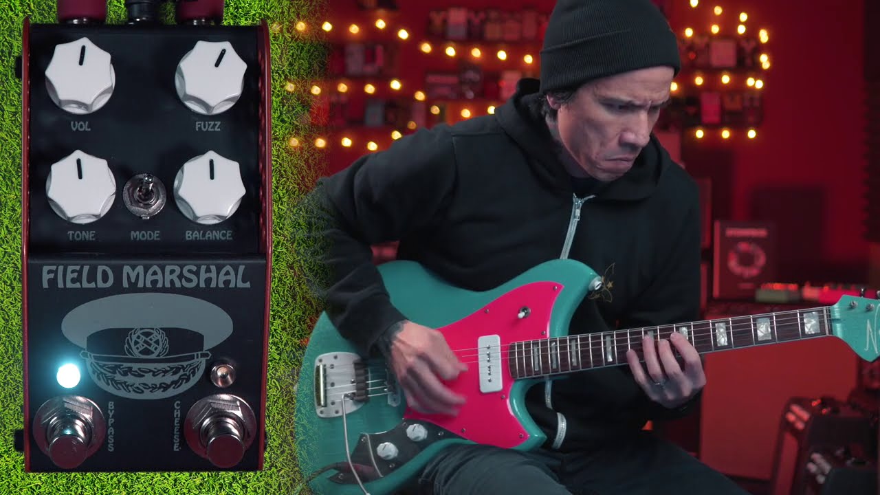 ThorpyFX Field Marshal FUZZ pedal - YouTube