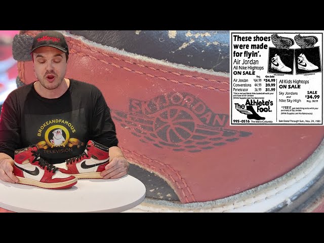 1985 Nike Sky Jordan? The rarely talked about OG Jordan - YouTube