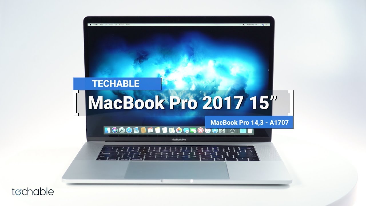 MacBook Pro 2017 15 inch A1707 (MPTR2LL/A, MPTT2LL/A) - YouTube