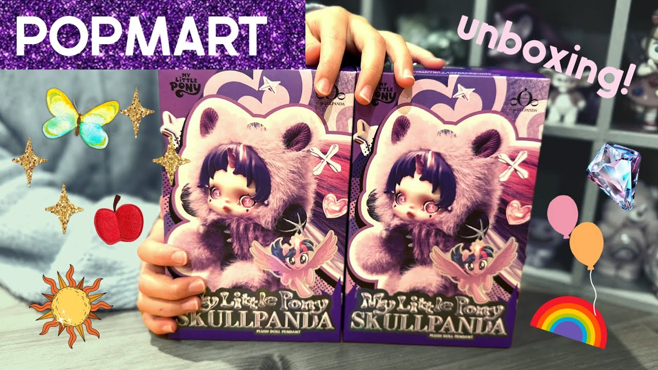 POPMART Plush Toy] Parents and children unboxing! A collaboration