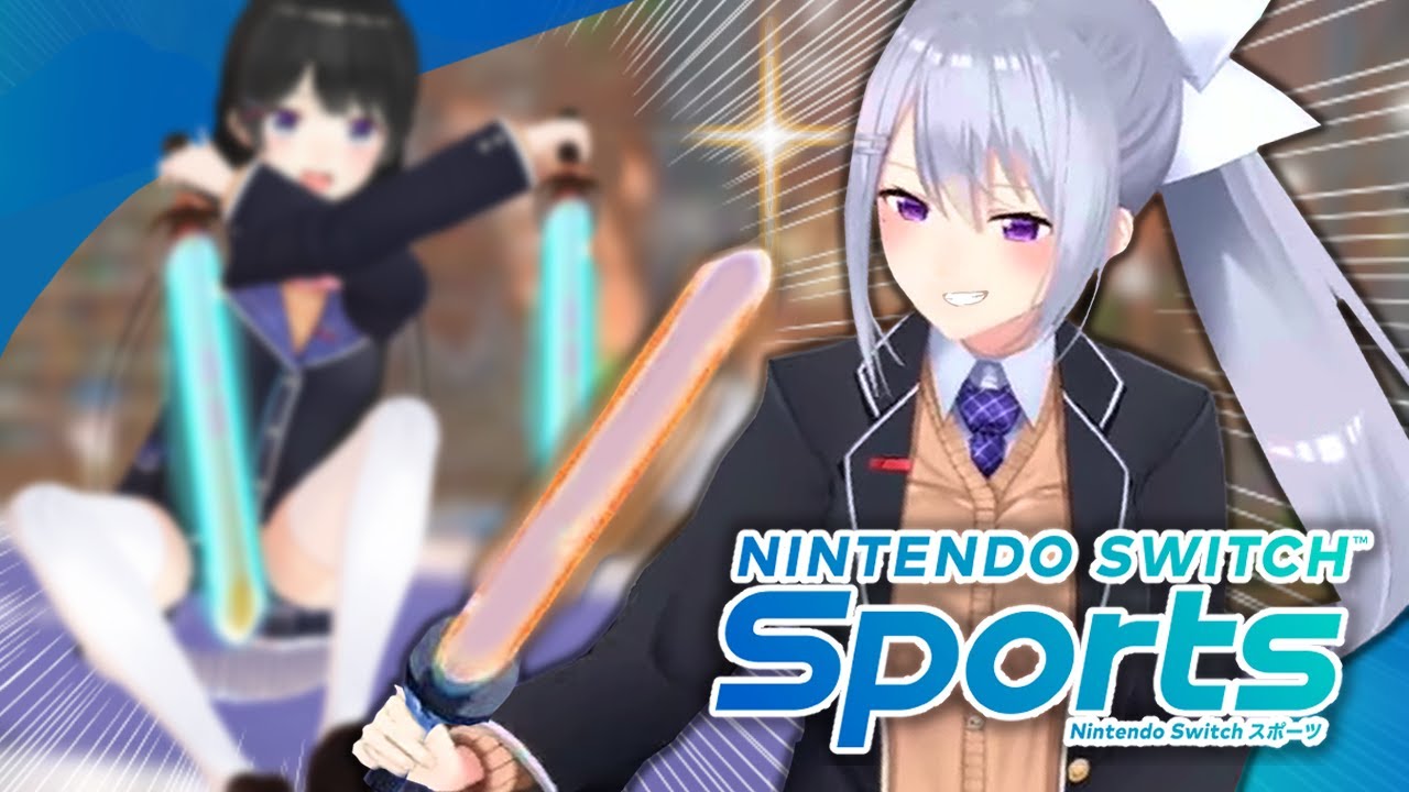 Switch Sports】3D楓と美兎 ~運動編~【にじさんじ / 月ノ美兎 / 樋口楓