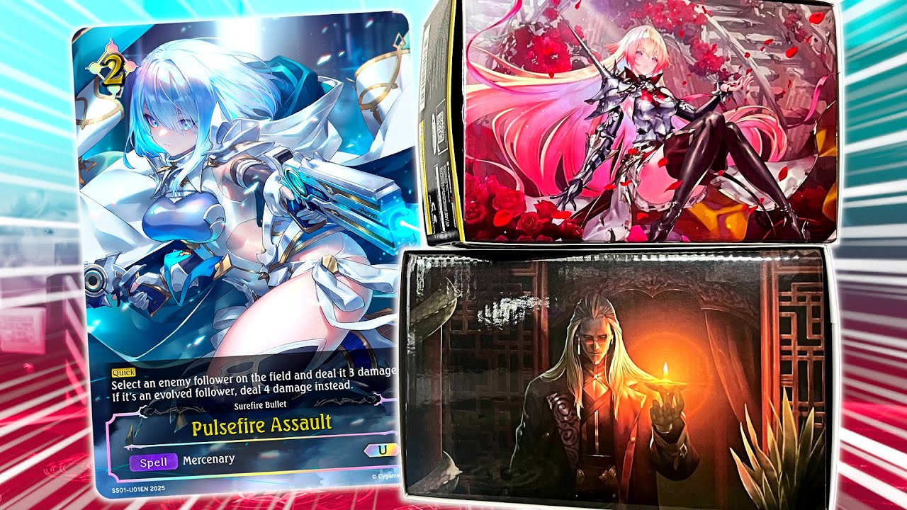 EXCLUSIVE Shadowverse Worlds Beyond Starter Set Opening! - YouTube