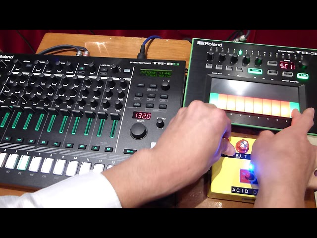 shin's music】ACID DRIVE即興デモ【鍵盤堂】 - YouTube