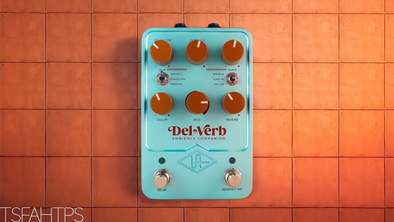 TWO for the price of ONE - UAFX Del-Verb Ambience Companion - YouTube