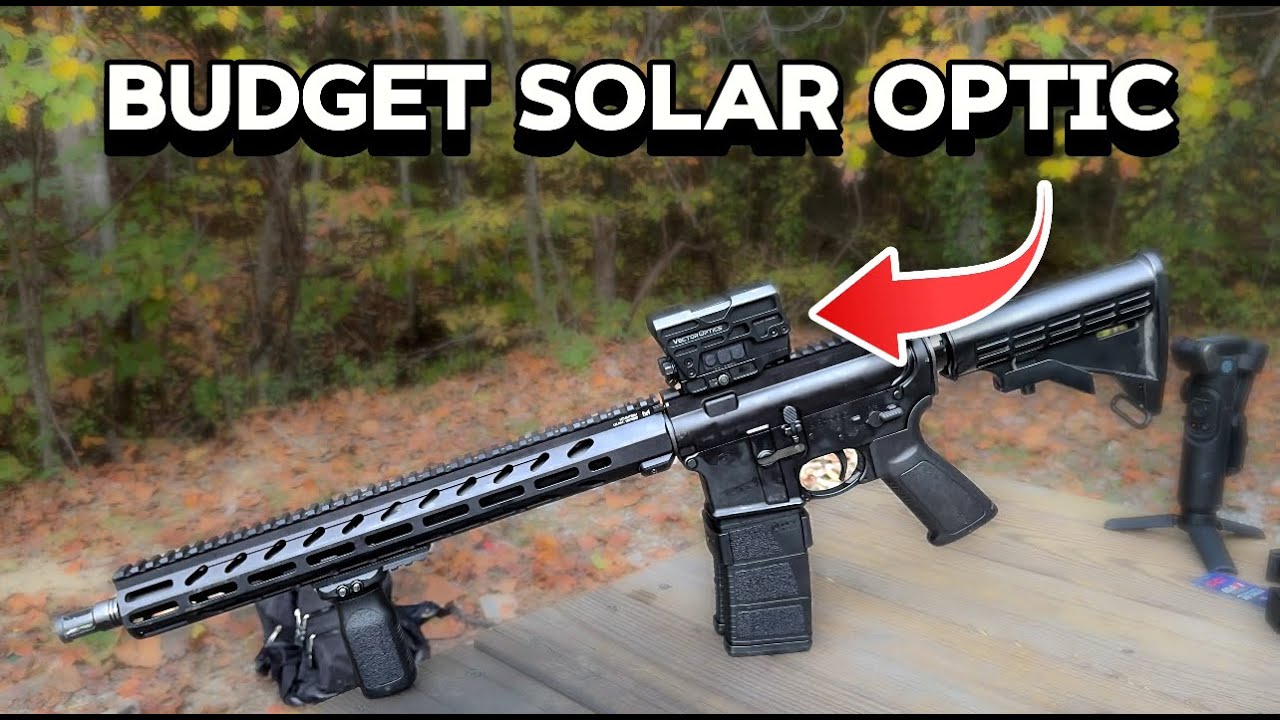 Vector Optics Frenzy Plus Solar Red Dot - YouTube