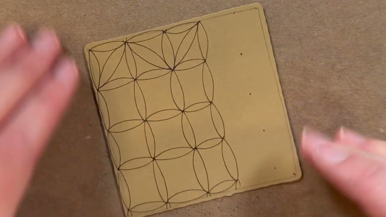 Zentangle Project Pack No. 28: Day 8 - YouTube