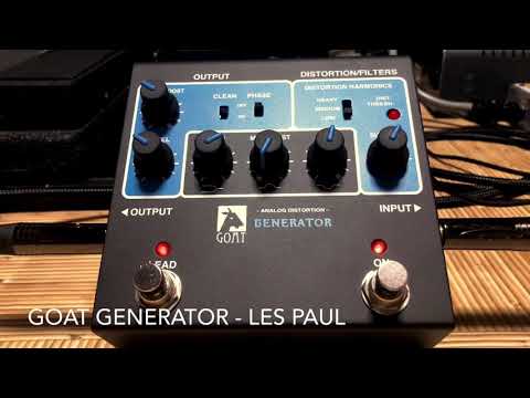 GOAT -Blue Series- GENERATOR」エフェクターレビュー！ | 魔法の箱