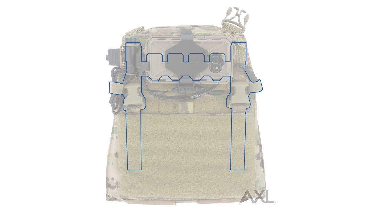 AXL AVP アダプティブ ベスト プラカード For Crye Precision AVS