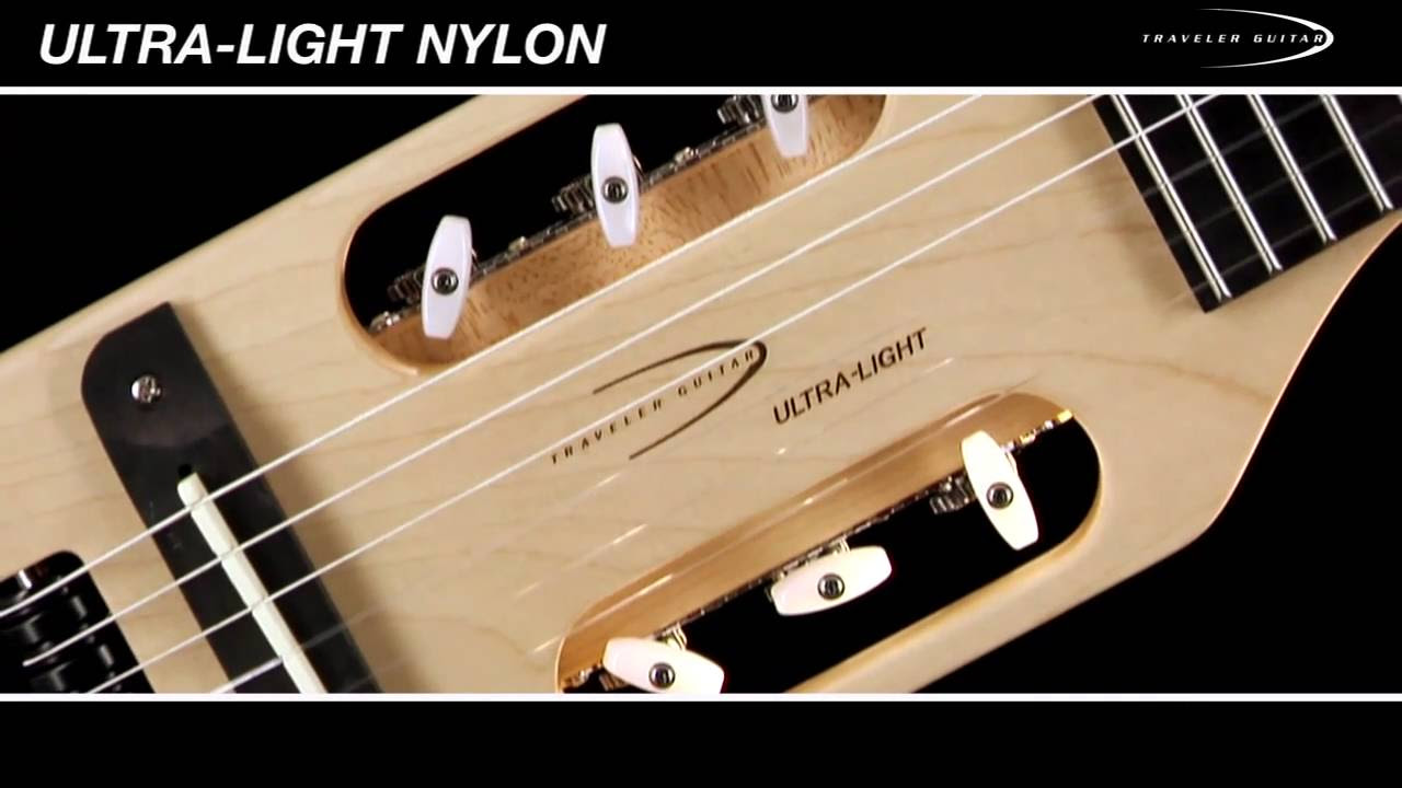 Traveler Guitar Ultra-Light Nylon Guitar Overview and Demo - YouTube