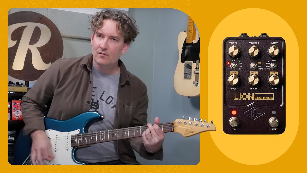 UAFX Lion '68 Super Lead Amp - プレキシ・アンプのサウンドを