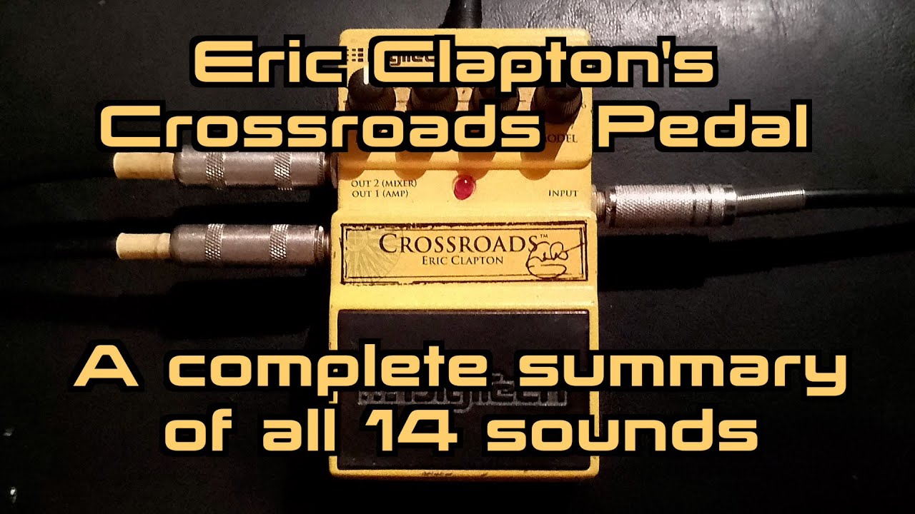 Clapton model effector was more fun than I expected [Digitech