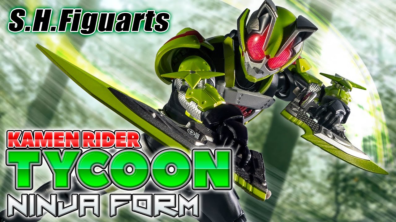 S.H.Figuarts Kamen Rider Tycoon Ninja Form Review - YouTube