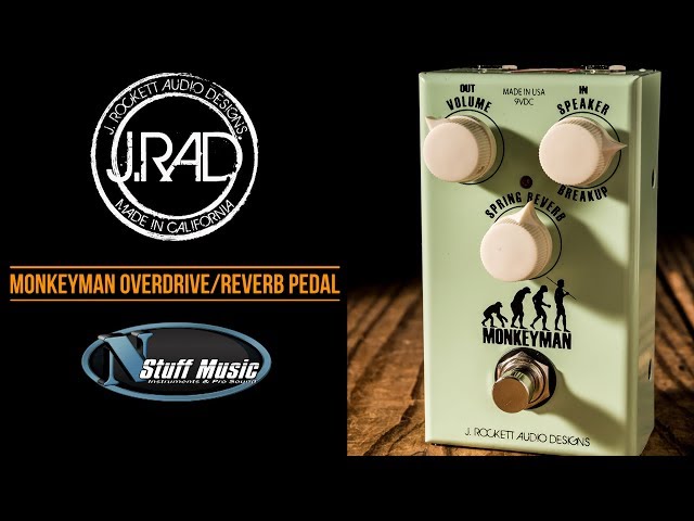 J Rockett Audio Designs Monkeyman Tweed Overdrive - In-Depth Demo