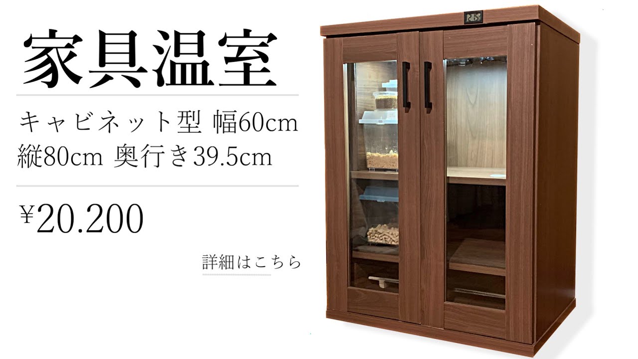 家具っぽいカブクワ温室 【カブトムシ・クワガタ】 - YouTube