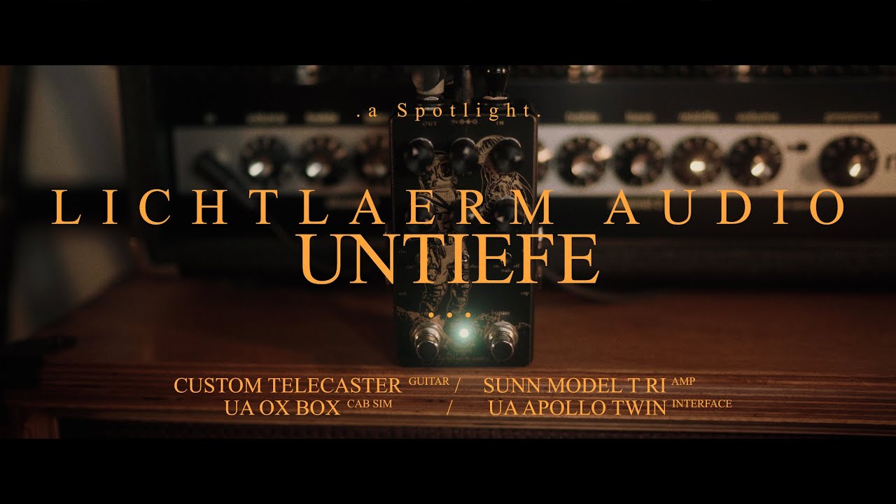 LICHTLAERM AUDIO Untiefe Nautical Multi/Modulation Reverb