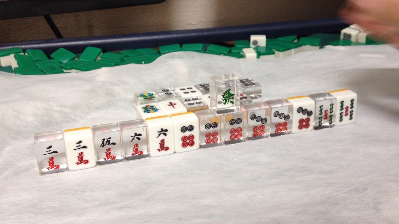一人麻雀375】アカギ透明牌 鷲巣麻雀牌を使って【AKAGI vs Washizu