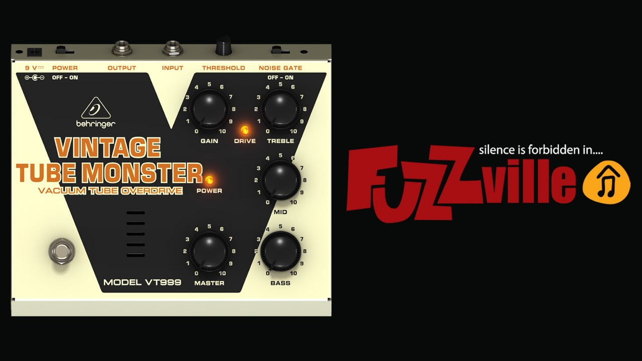 Behringer Vintage Tube Monster VT999 - YouTube