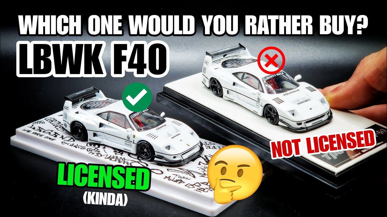 Inno64 VS TPC - LBWK Libertywalk Ferrari F40 Tokyo Auto Salon 2023