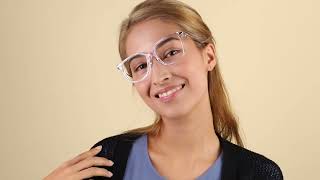 Burberry BE2376 ELIZABETH Asian Fit 3024 Clear Eyeglasses