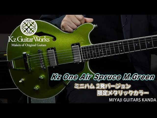 Kz Guitar Works Kz One Air Spruce M Green ＊こちらのギターは販売