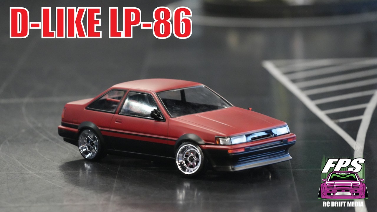D-LIKE LP-86 revolutionary RC Drift Chassis lands in UK - YouTube