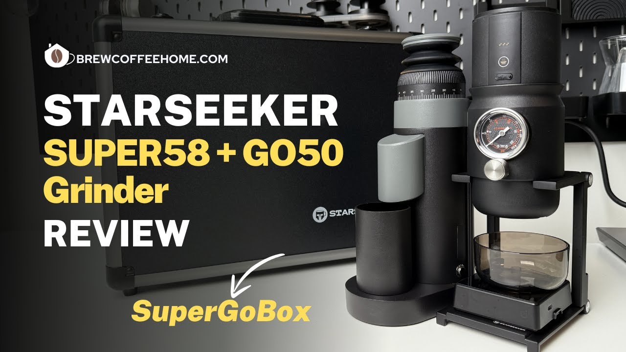 STARSEEKER Super 58 Espresso Maker and Go50 Coffee Grinder Review