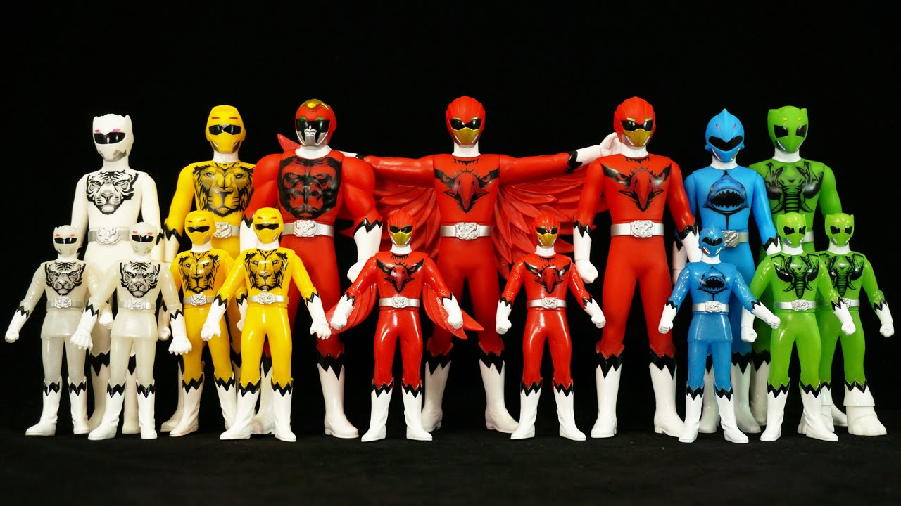 ソフビヒーロー 動物戦隊ジュウオウジャー2 野性解放ver SofVi Hero