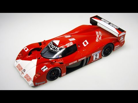 Building the 1:24 Tamiya Toyota TS020 GT-One - YouTube