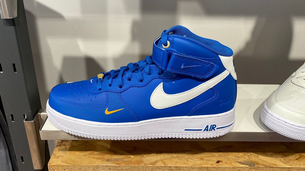 Nike Air Force 1 Mid “40th Anniversary - Blue Jay” - Style Code
