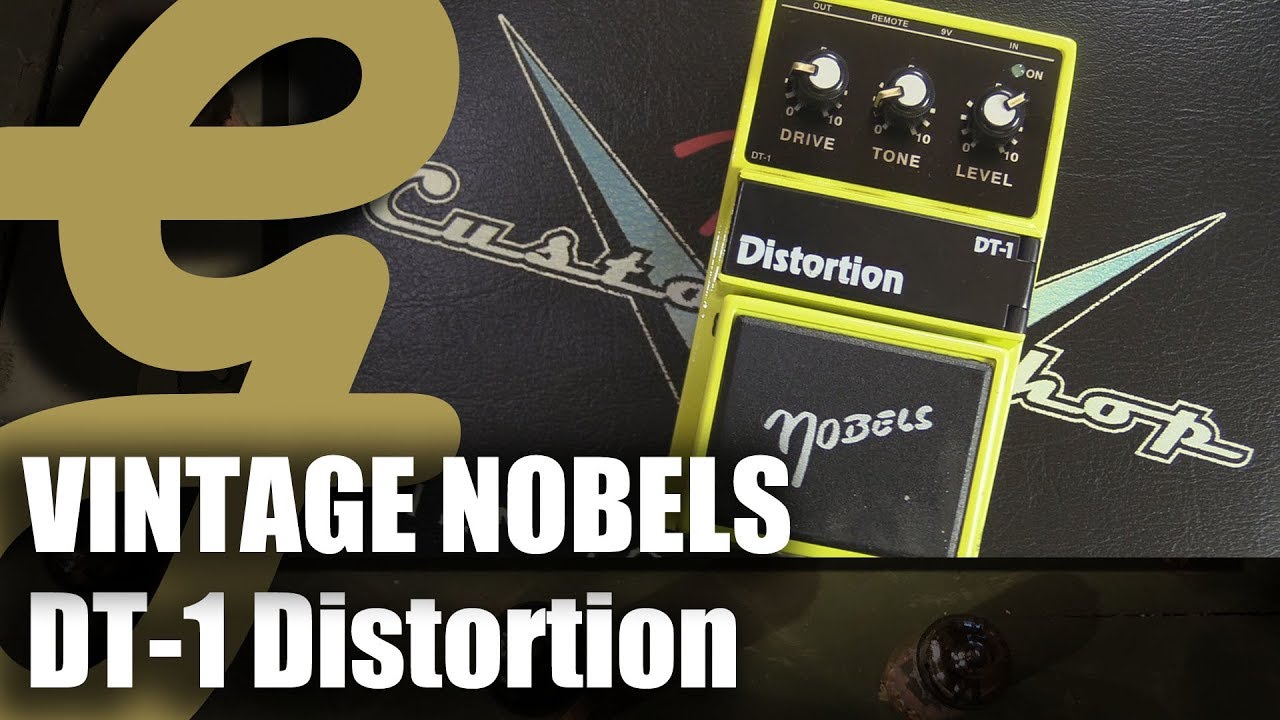 Nobels DT-1 Distortion Pedal | Demo | - YouTube