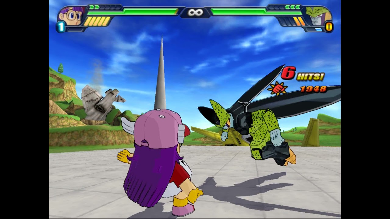 少年悟空＆アラレちゃんVSベジータ＆Pセル【DBZsm】 - YouTube