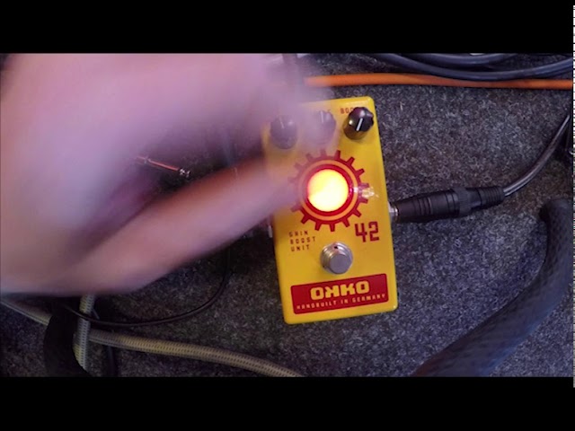 Okko 42 Boost // Guitar & Bass Demo (Sifter) - YouTube