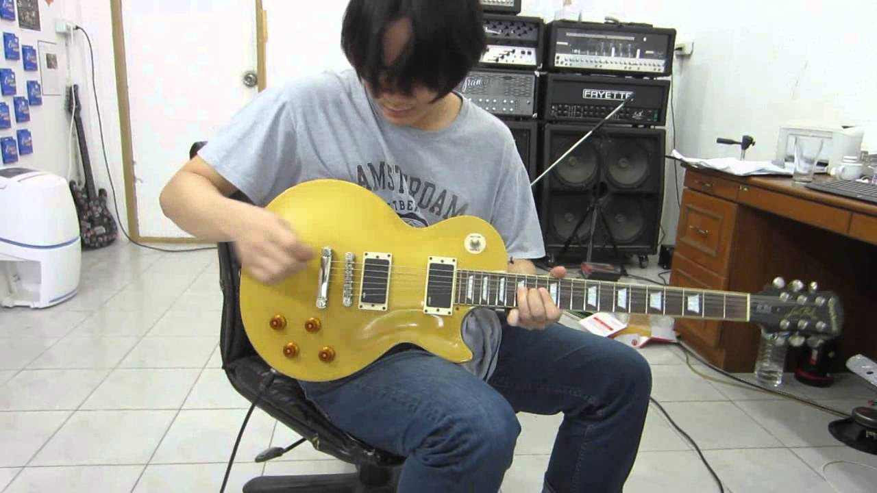 ทดลองเสียงกีตาร์ Epiphone Les Paul Standard With Emg Active Pickup