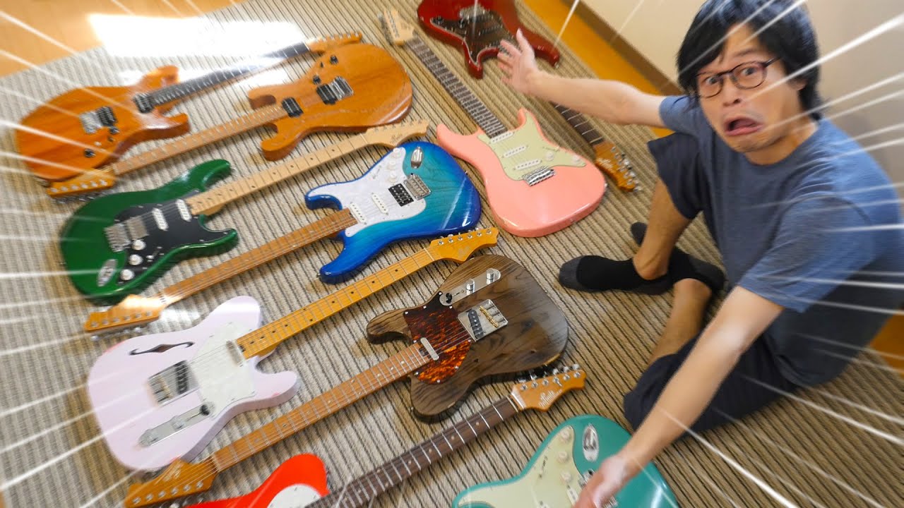 新進気鋭ブランドInfiniteギターを5種11本弾き比べしてみた！ - YouTube