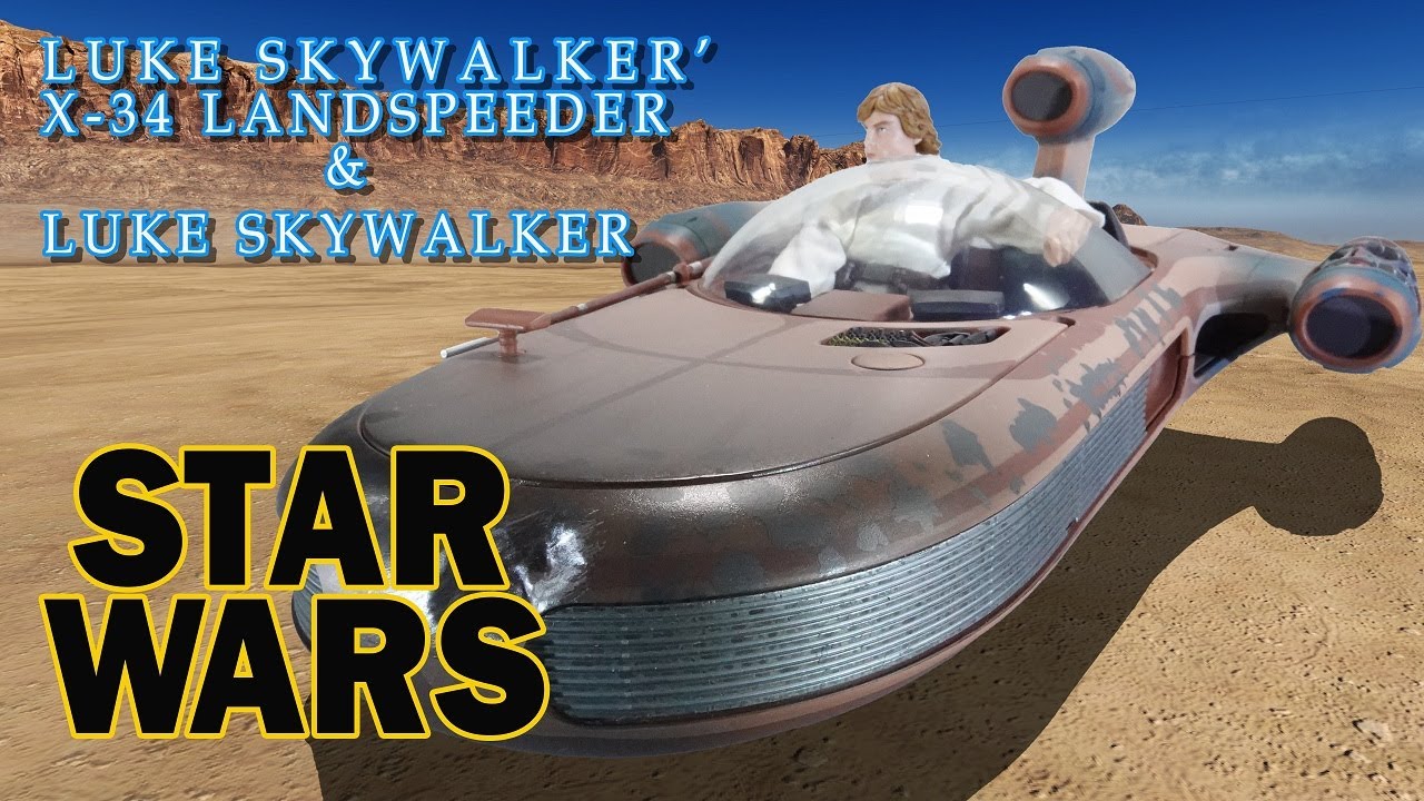 スターウォーズ ランドスピーダー & ルーク・スカイウォーカー