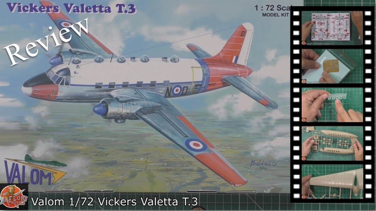 Valom 1/72 Valetter T.3 review - YouTube