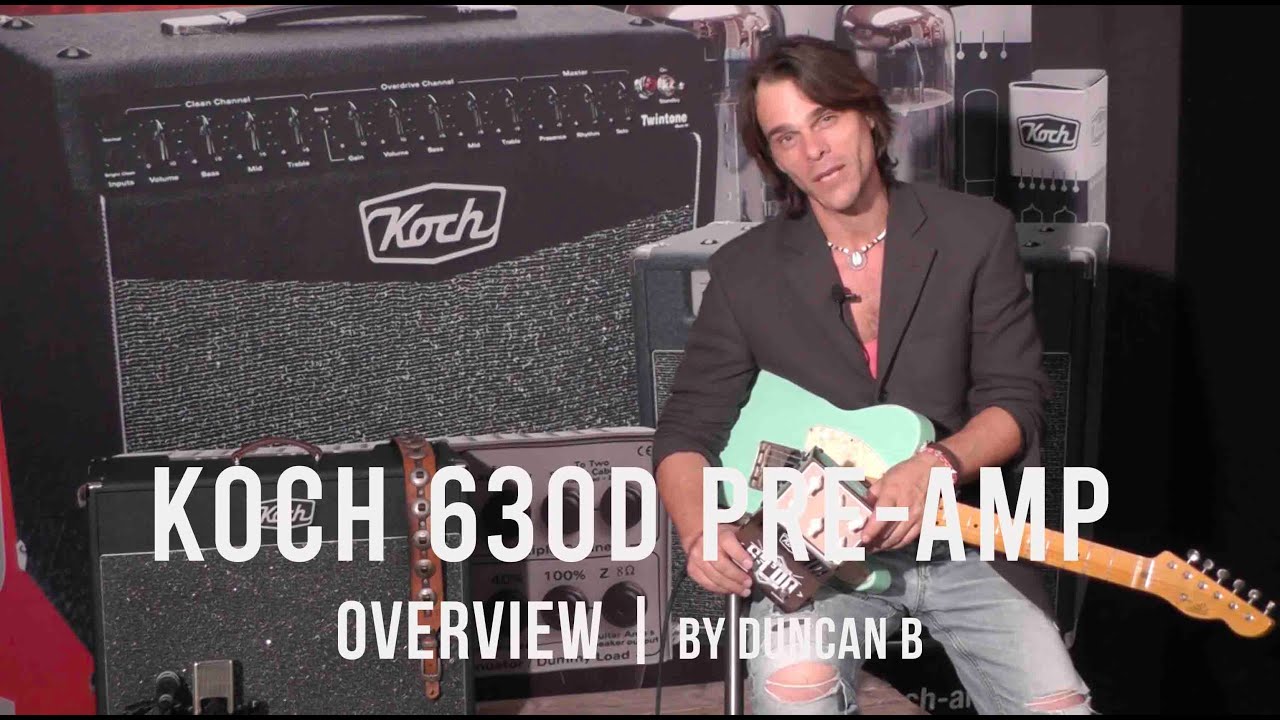 Koch 63'OD Pedal PREAMP Overview & Demo |Tube-Driven Tone Machine