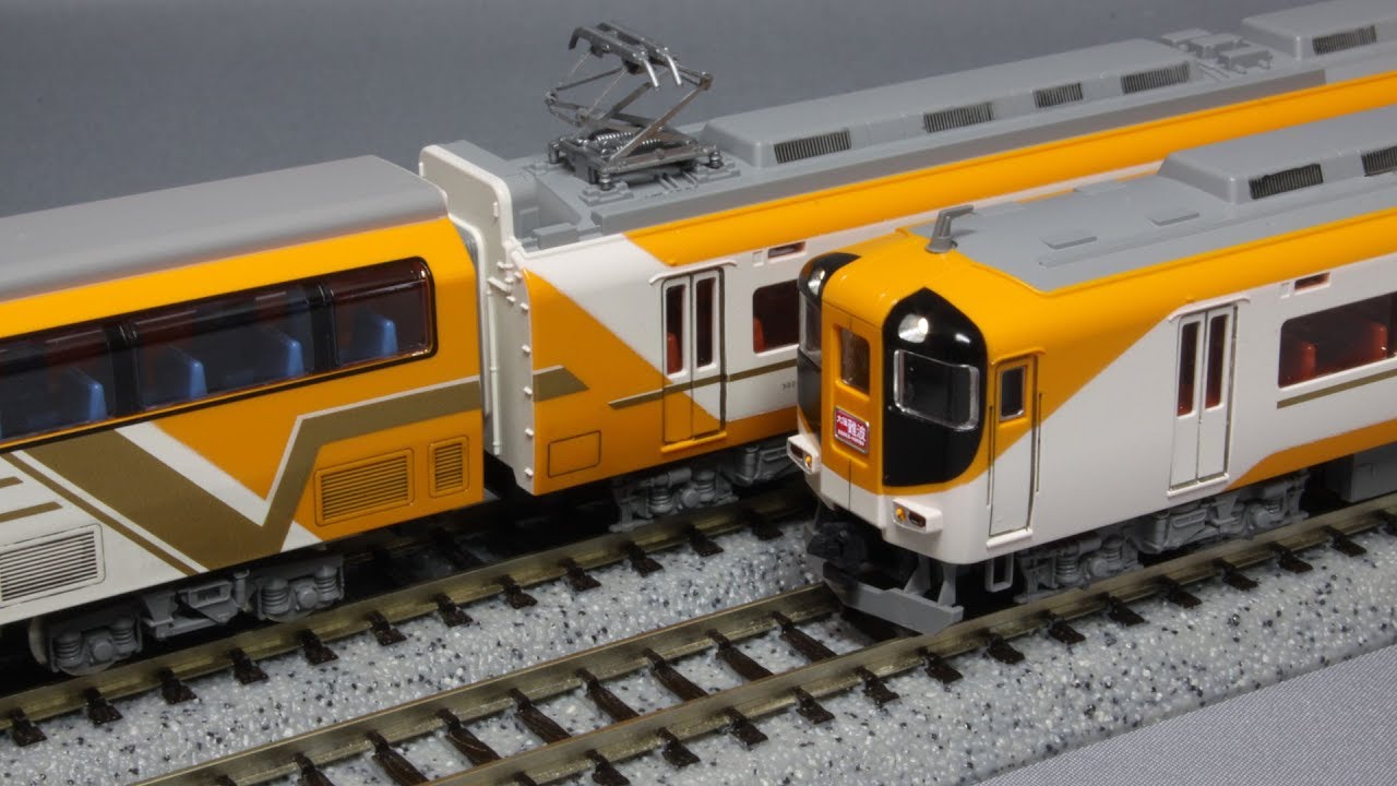 Nゲージ】 TOMIX 近鉄30000系 VISTA EX 新塗装をクリア仕上げ、墨入れ