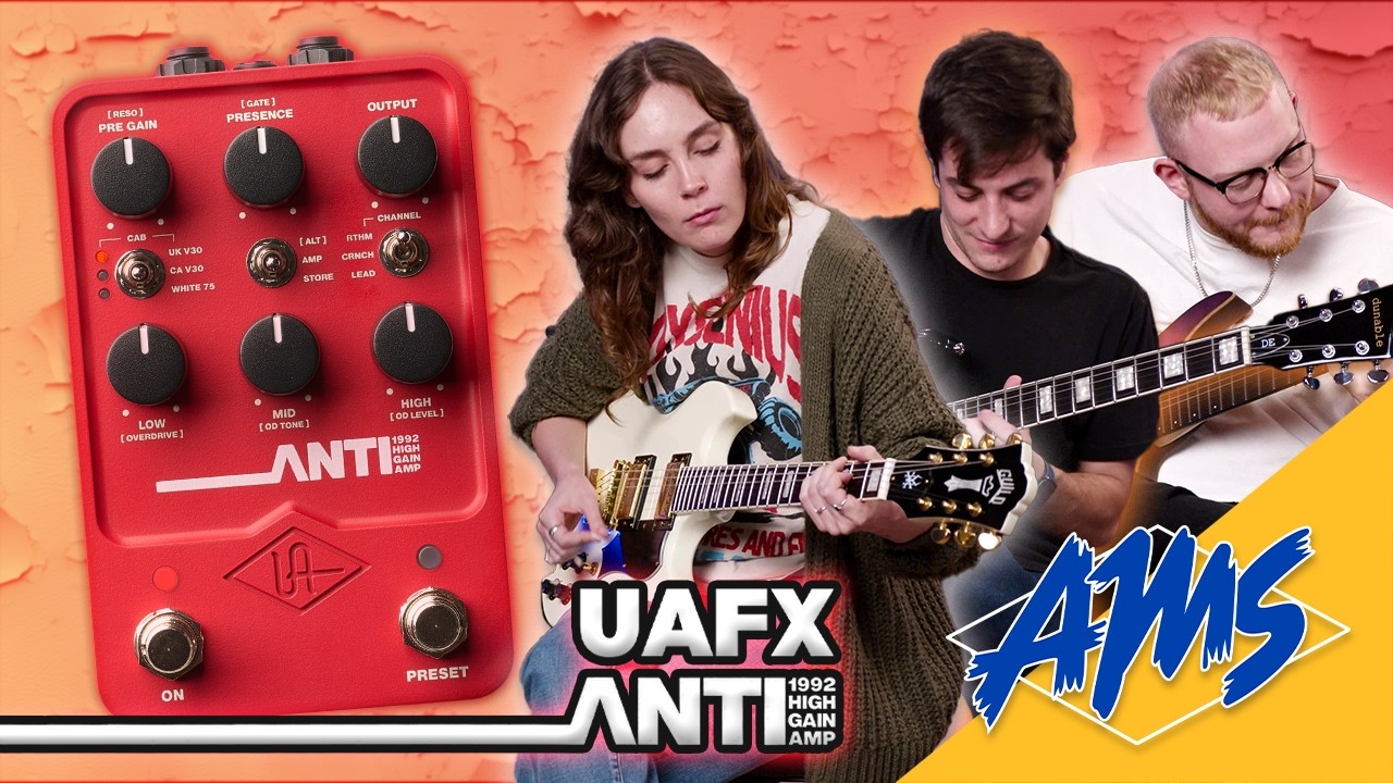 The UAFX ANTI 1992 Pedal is Your Time Machine to 90's Metal Guitar