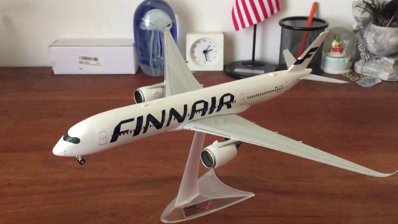 Herpa 1:200 Finnair Airbus a350 - YouTube