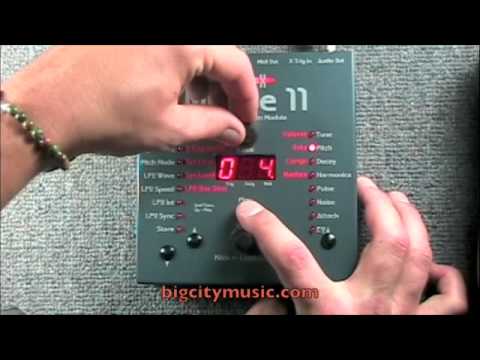 JoMoX MBase 11 Analog Kick Drum Module - YouTube