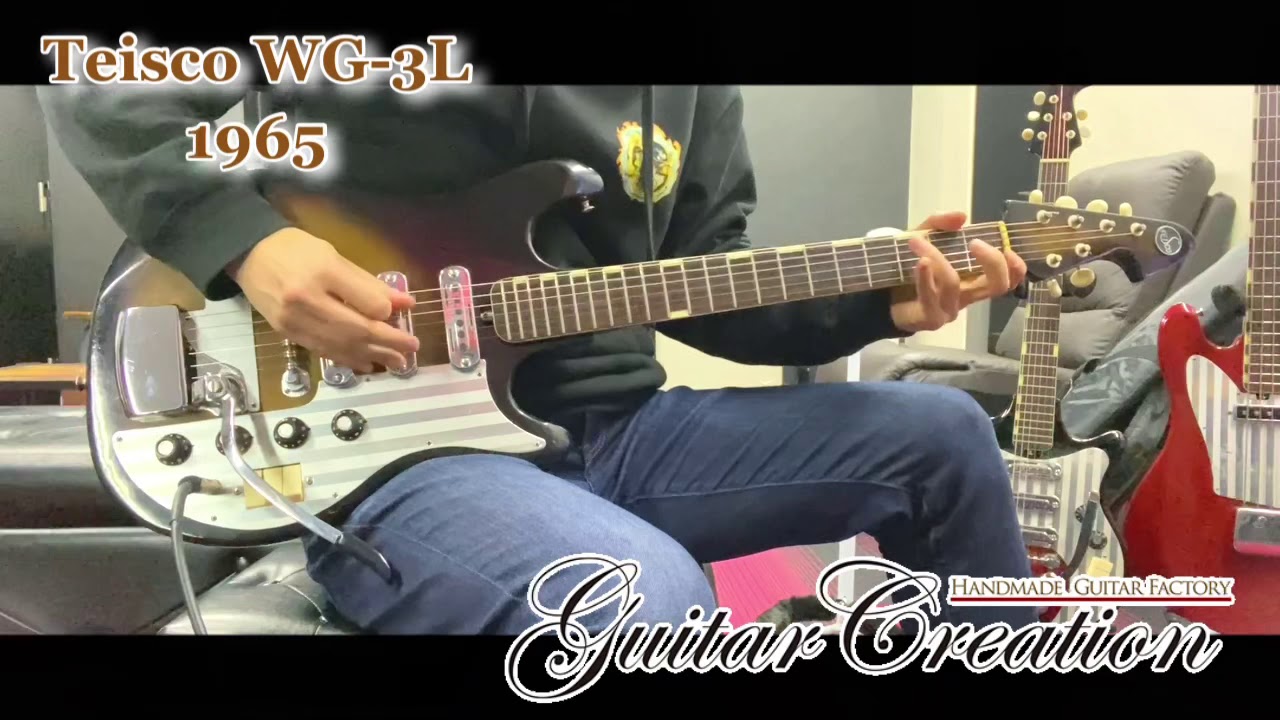 Teisco WG-3L 1965製【2 TONE SUNBURST】~Clean Condition~ 3.62kg