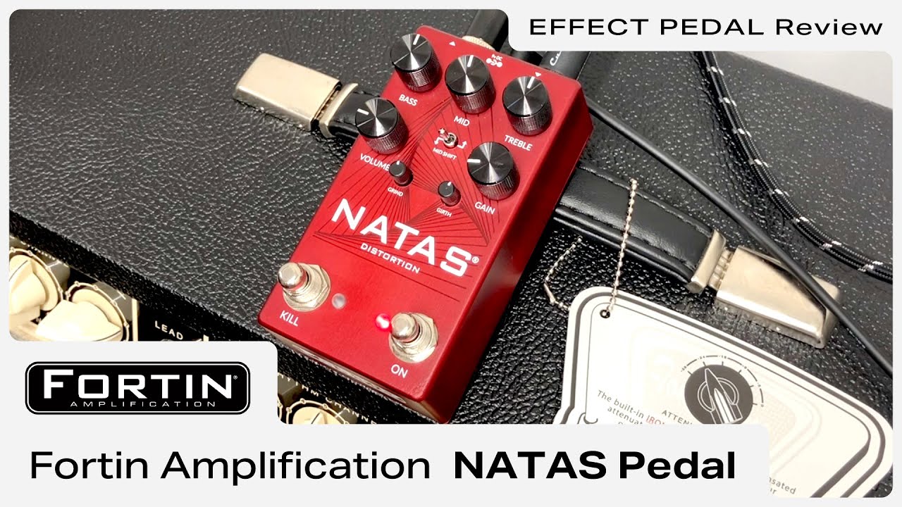試奏動画】Fortin Amplification NATAS Pedal（ネイタス ペダル